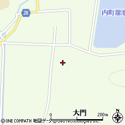 宮城県角田市尾山大門2周辺の地図