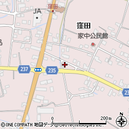 オートリサーチ米沢周辺の地図