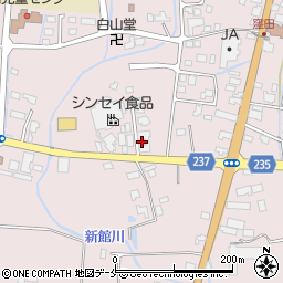 山形県米沢市窪田町窪田463-1周辺の地図