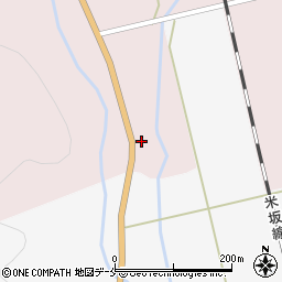 山形県米沢市下小菅524周辺の地図