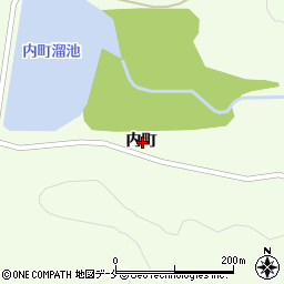 宮城県角田市尾山内町周辺の地図