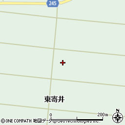 宮城県角田市枝野新吉原周辺の地図