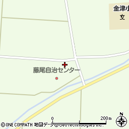 宮城県角田市尾山五反田周辺の地図