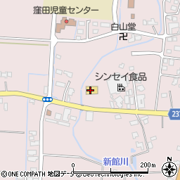 山形県米沢市窪田町窪田字鶴巻周辺の地図