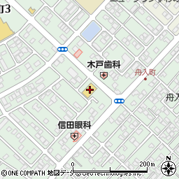 西松屋新発田店周辺の地図