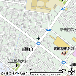 新発田信用金庫緑町支店周辺の地図