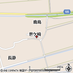 宮城県角田市小田世ケ崎25周辺の地図
