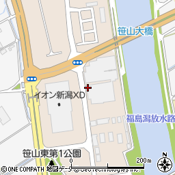 押入れ産業　新潟店周辺の地図