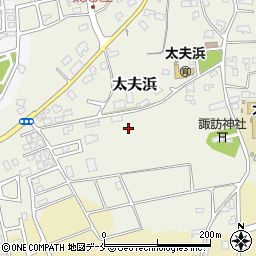 新潟県新潟市北区太夫浜周辺の地図