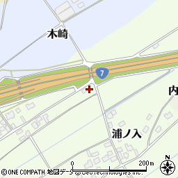 新潟県新潟市北区浦ノ入1477周辺の地図