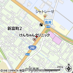 クローバー周辺の地図