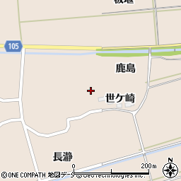 宮城県角田市小田世ケ崎39周辺の地図