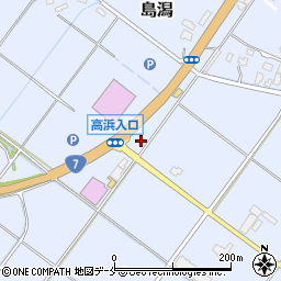 小松商事株式会社新発田営業所周辺の地図
