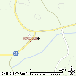 宮城県伊具郡丸森町大張大蔵明神周辺の地図