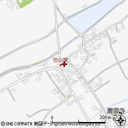 理容寺尾周辺の地図