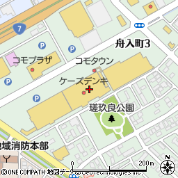 みかづき 新発田店周辺の地図