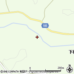 宮城県伊具郡丸森町大張大蔵中ノ内周辺の地図