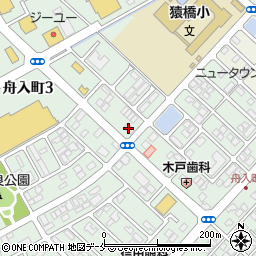 メガネ・パリミキ新発田舟入店周辺の地図