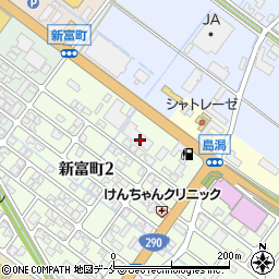 株式会社バイタルネット　新発田支店総務課周辺の地図