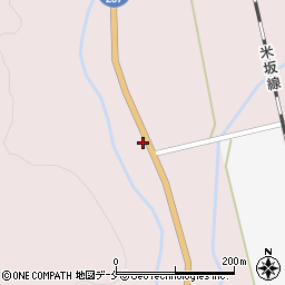 山形県米沢市下小菅544周辺の地図