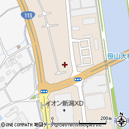 新潟県新潟市北区笹山東周辺の地図
