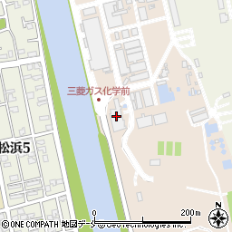 レイズネクスト株式会社　新潟事業所・三菱ガス化学事務所周辺の地図