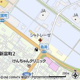 シャトレーゼ新発田店周辺の地図