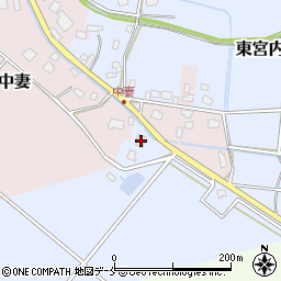新潟県新発田市東宮内39周辺の地図