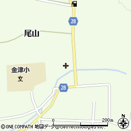 宮城県角田市尾山荒町29周辺の地図