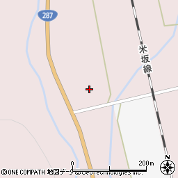 山形県米沢市下小菅590周辺の地図