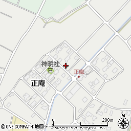 正庵公会堂周辺の地図