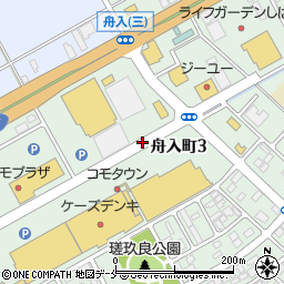 ビデオ１新発田店周辺の地図