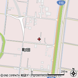 宮城県角田市角田町田183-6周辺の地図