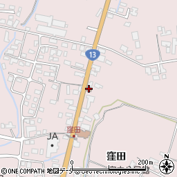 窪田郵便局 ＡＴＭ周辺の地図