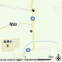 宮城県角田市尾山荒町33周辺の地図