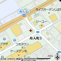 キタムラカメラ新発田舟入店周辺の地図