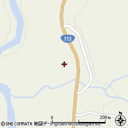 宮城県白石市小原追倉4周辺の地図