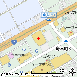 ミッドガーデン新発田店周辺の地図