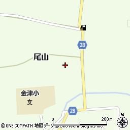 宮城県角田市尾山荒町106周辺の地図