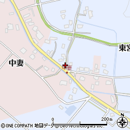 新潟県新発田市東宮内56周辺の地図