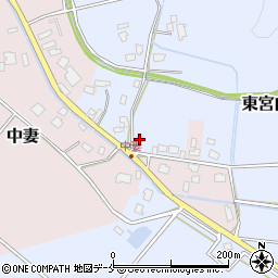 新潟県新発田市東宮内57周辺の地図