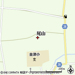 宮城県角田市尾山荒町104-8周辺の地図