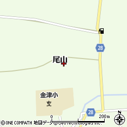 宮城県角田市尾山荒町104周辺の地図
