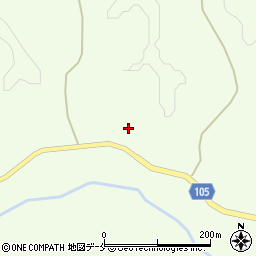 宮城県伊具郡丸森町大張大蔵中柳沢70周辺の地図