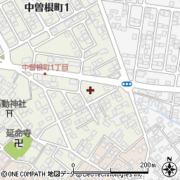 ファミリーマート新発田中曽根店周辺の地図