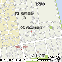 みどり区自治会館周辺の地図