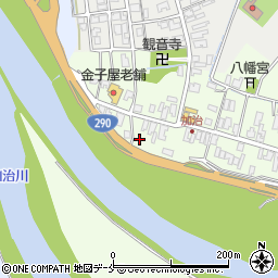 新潟県新発田市早道場45周辺の地図