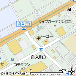 シュープラザ新発田インター店周辺の地図