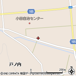 宮城県角田市小田福田107周辺の地図