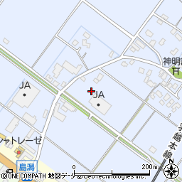 新潟県新発田市島潟1136周辺の地図